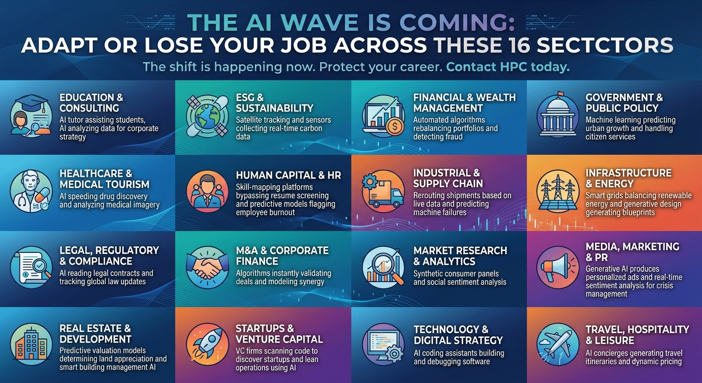 The AI Wave is Coming Japan: Adapt or Lose Your Job Across These 16 Sectors