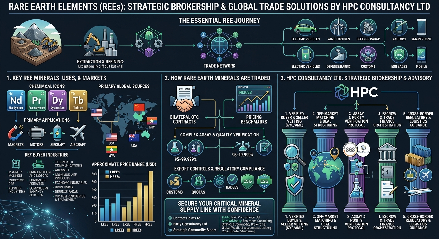 Rare Earth Elements, Japan Sourcing, and Strategic Brokership