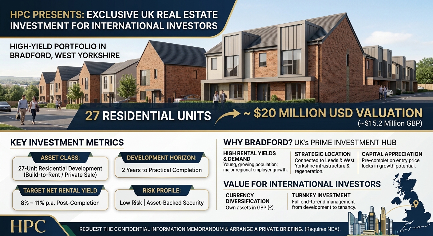 HPC Presents a High-Yield UK Real Estate Investment for Japan Investors
